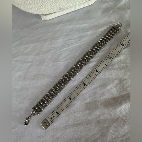 Vintage plumbers chain necklaces and bracelet - Picture 5 of 7